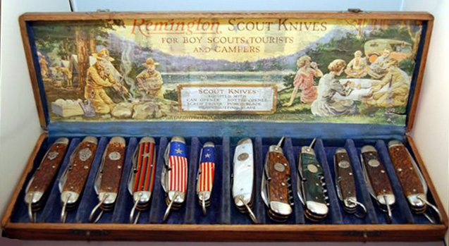 Group Photo of Remington Knives